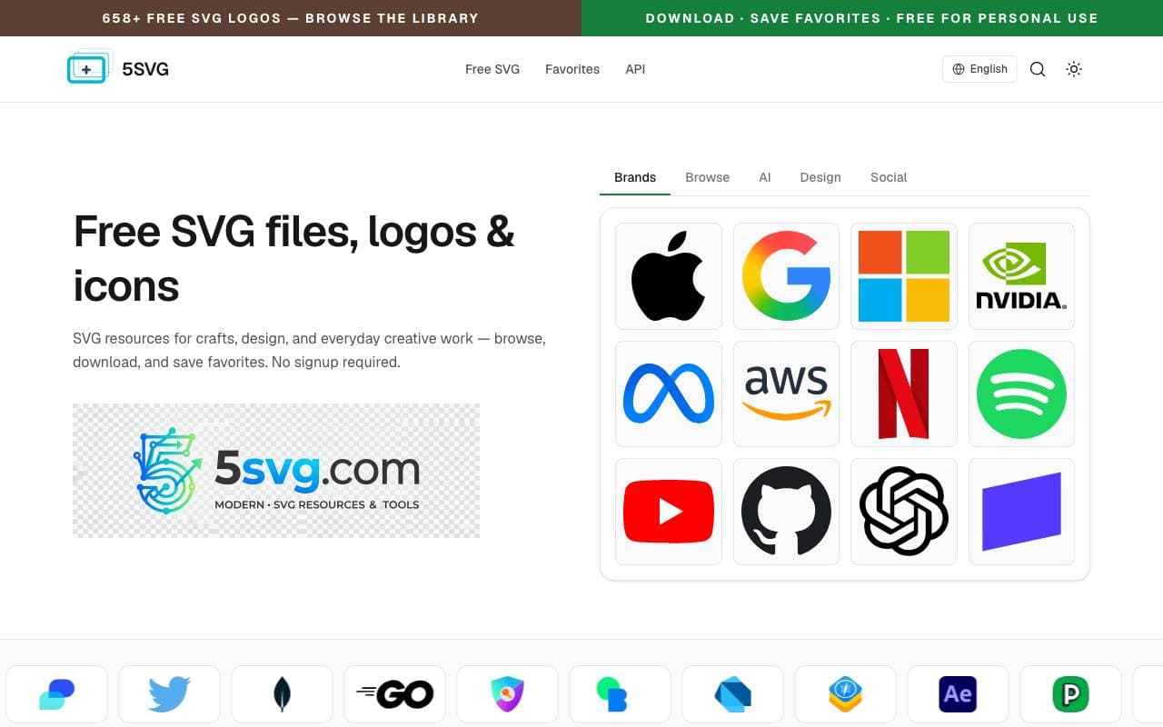 5SVG interface preview