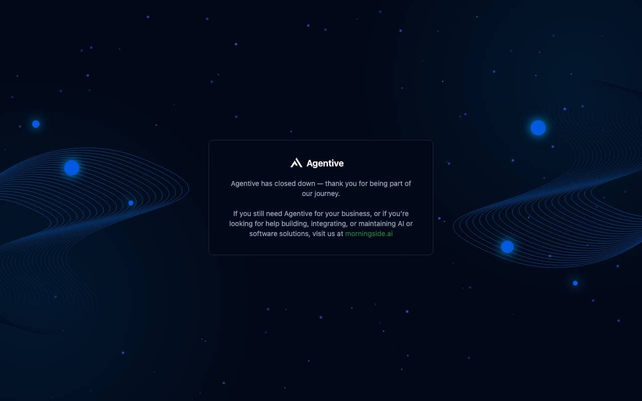 Agent screenshot