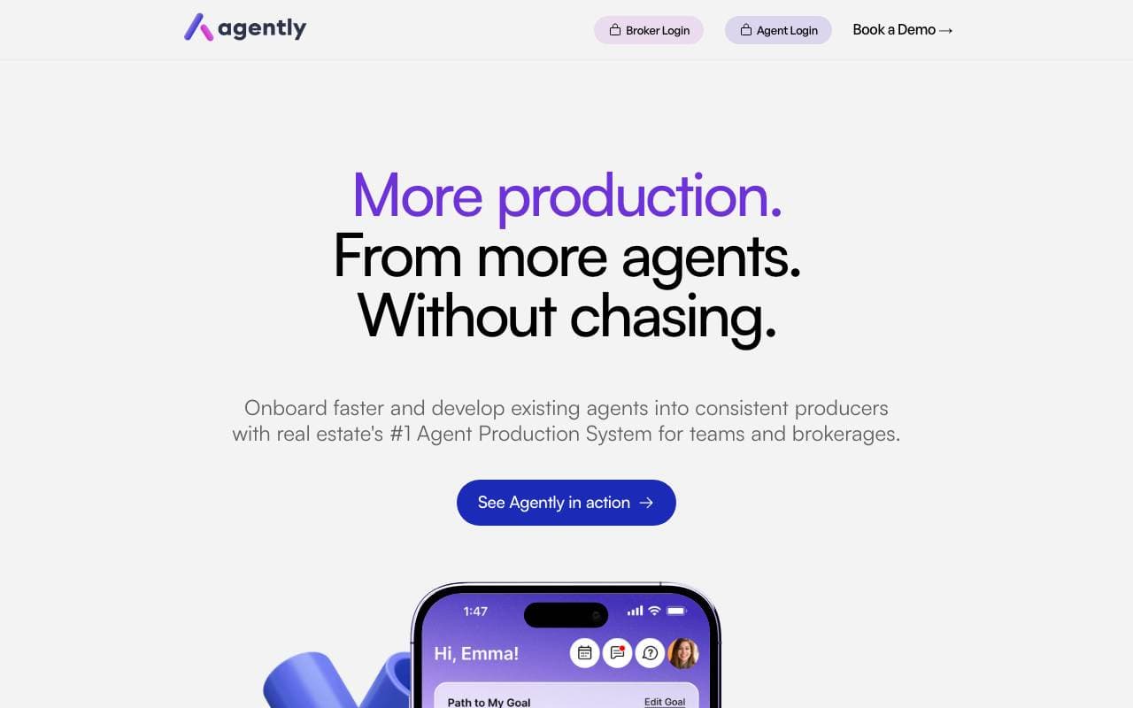 Agently interface preview
