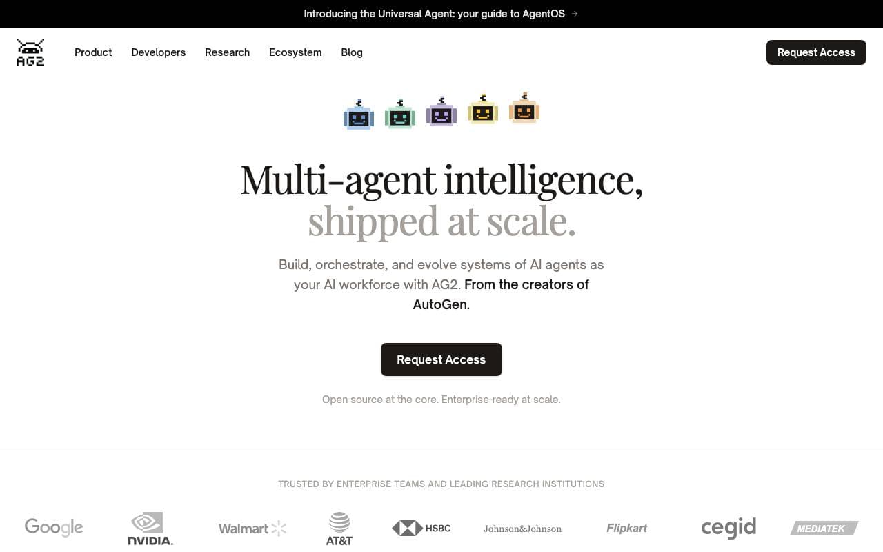 AgentOS interface preview