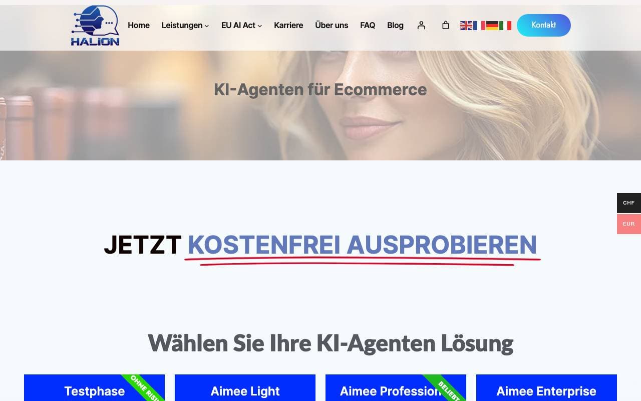 Agent screenshot