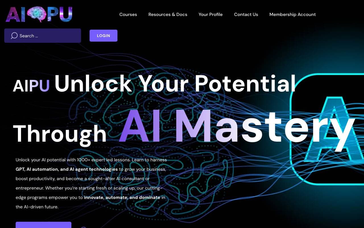 AIPU interface preview