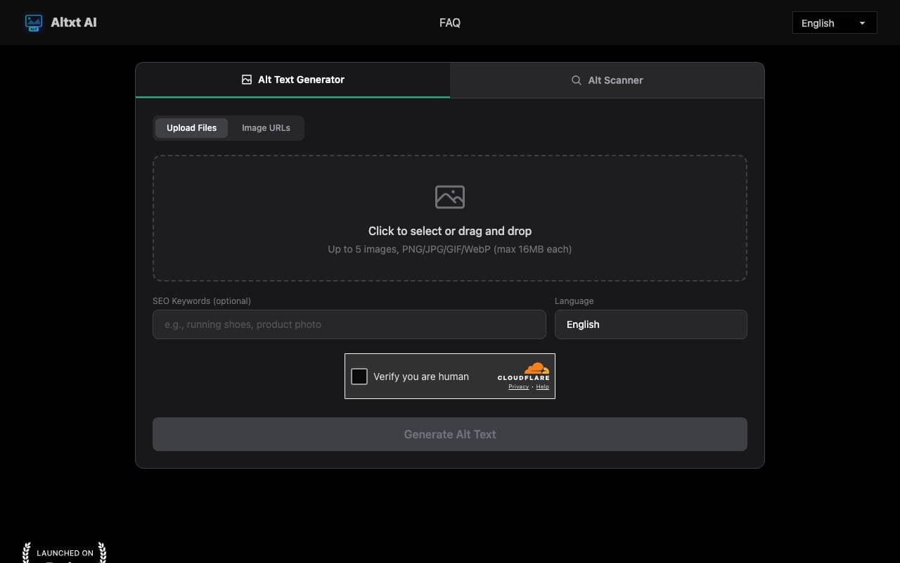 AltxtAI interface preview