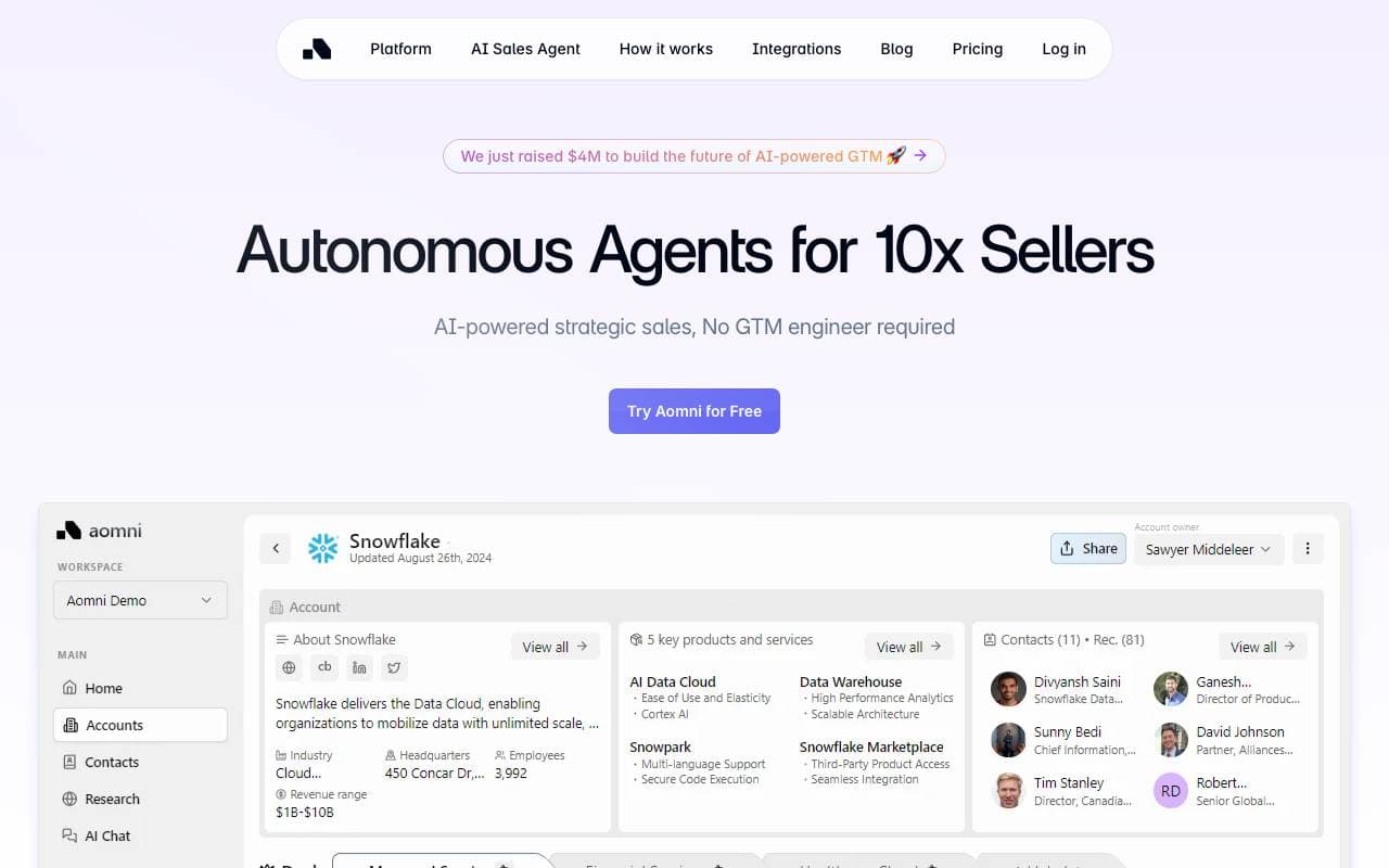 Agent screenshot