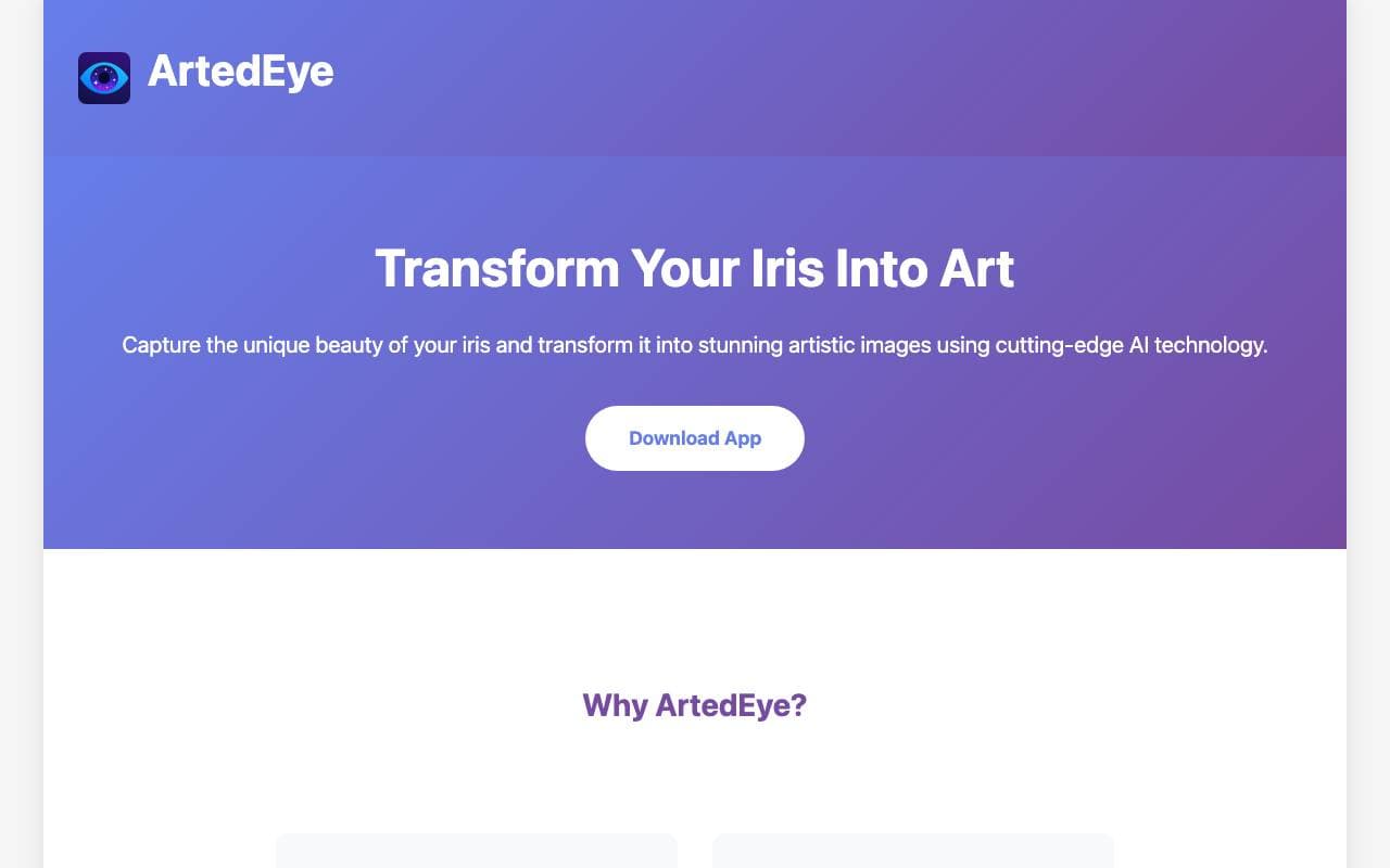 ArtedEye interface preview