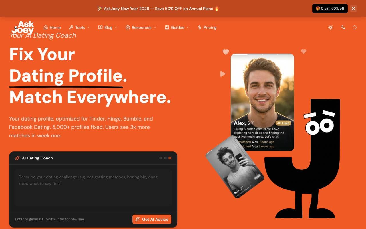 AskJoey interface preview