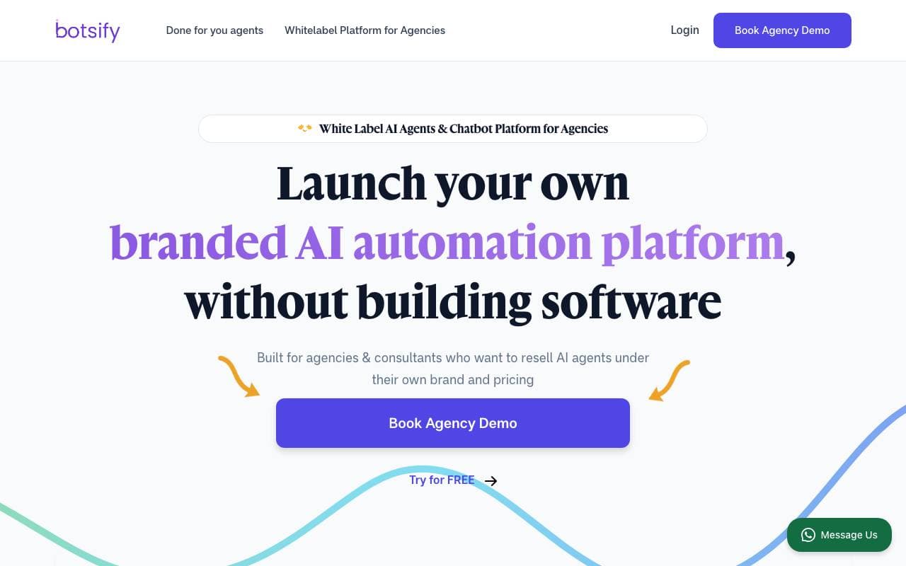 Botsify interface preview