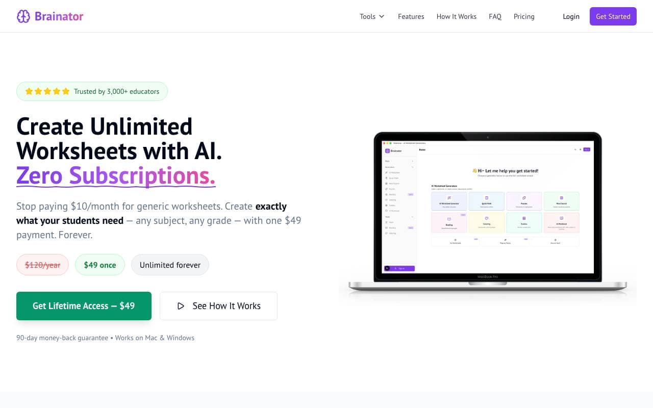 Brainator interface preview