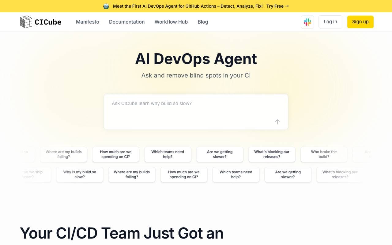 CICube interface preview