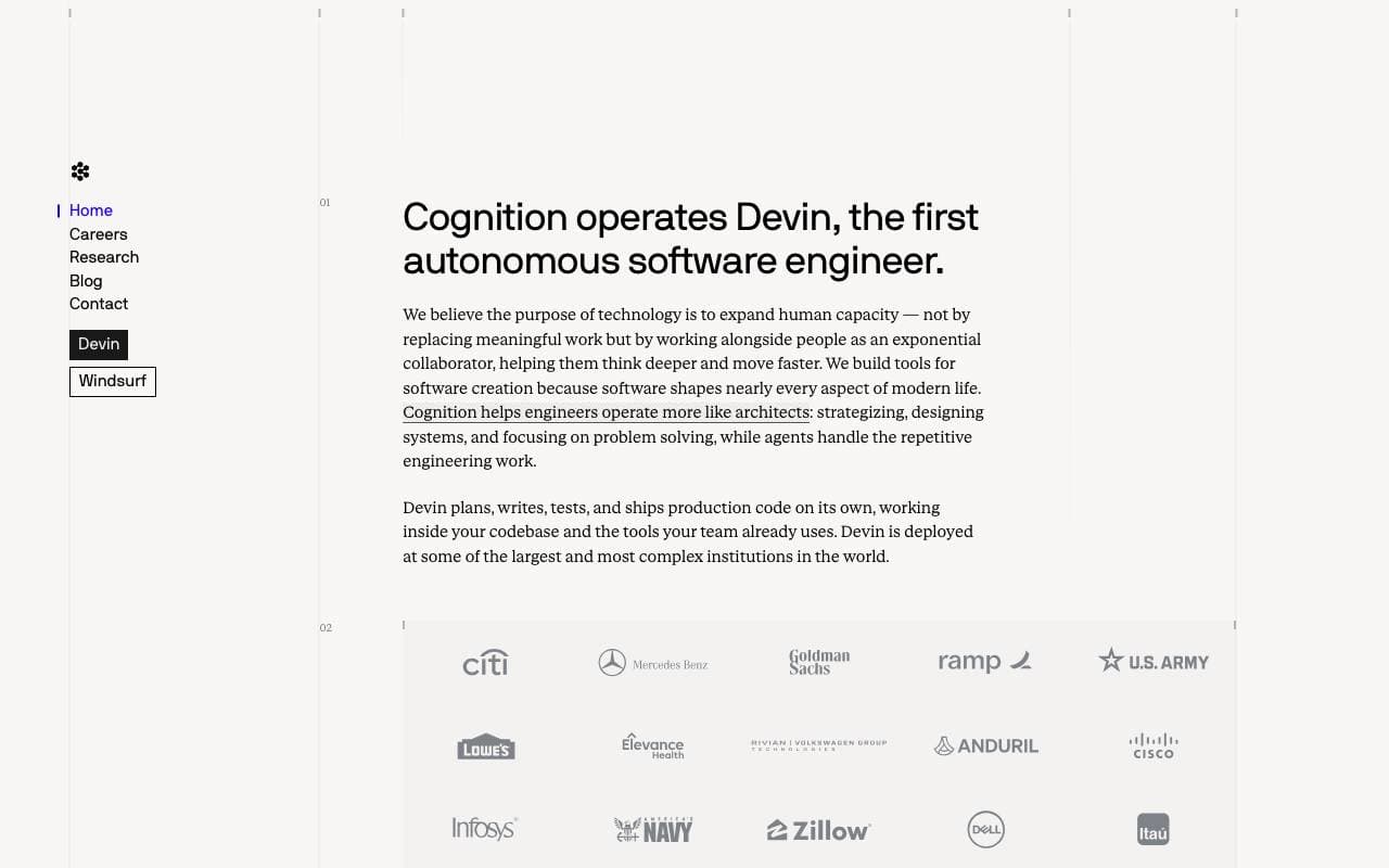 Cognition interface preview