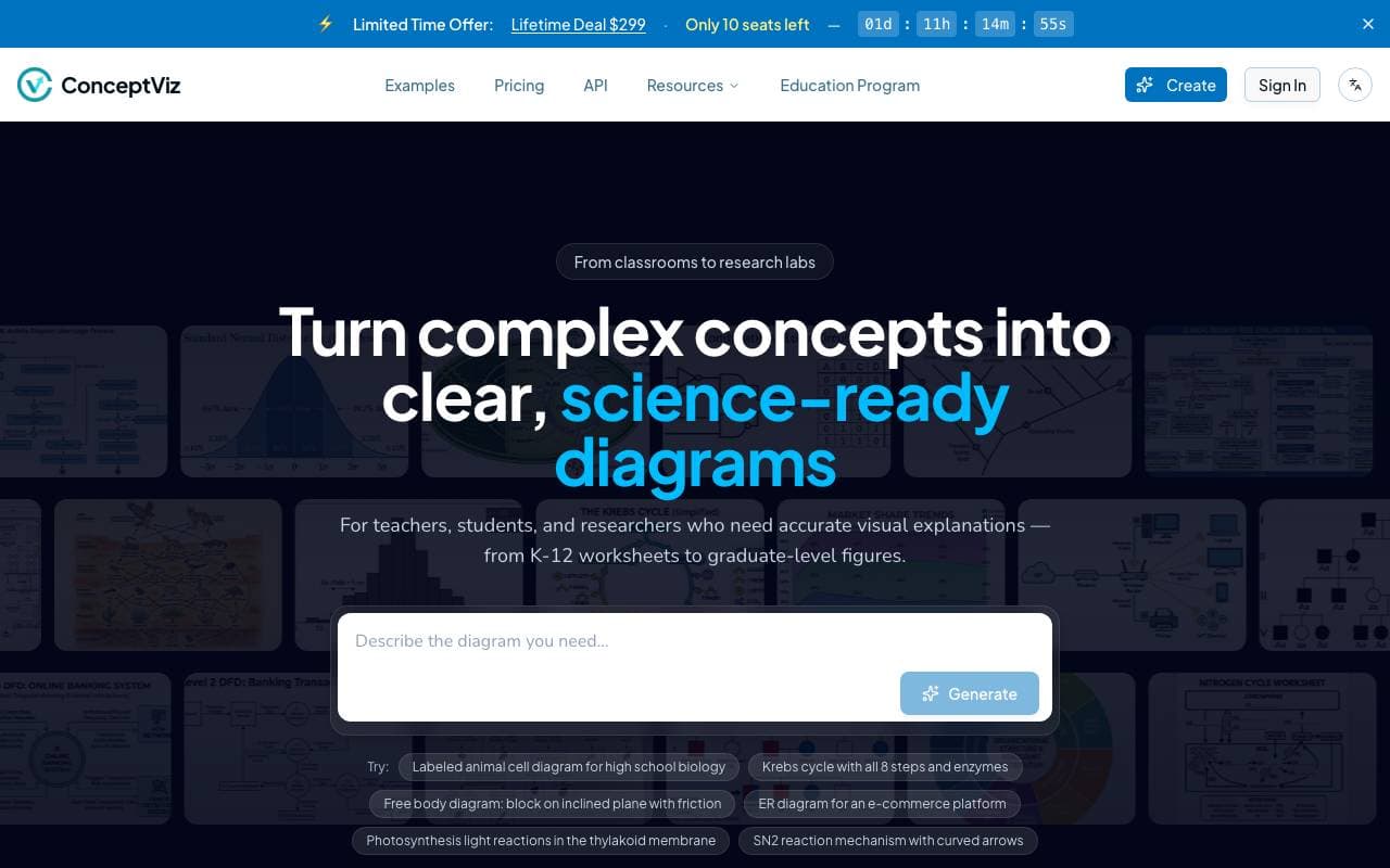 ConceptViz interface preview