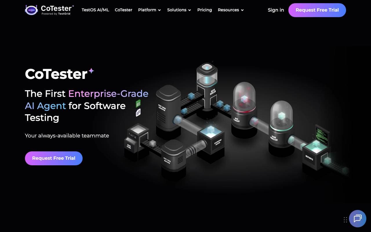 CoTester interface preview