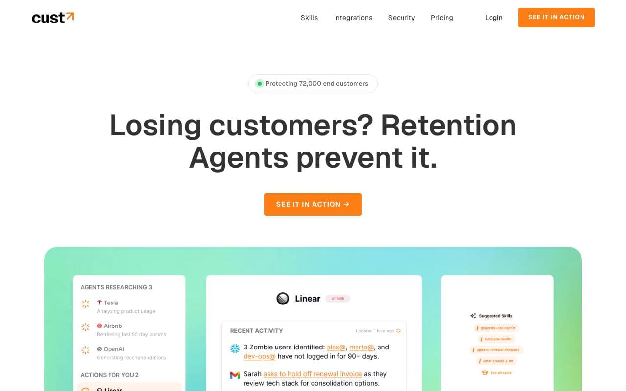 Agent screenshot
