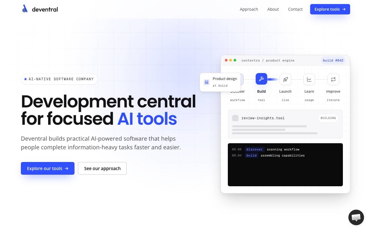 Deventral interface preview