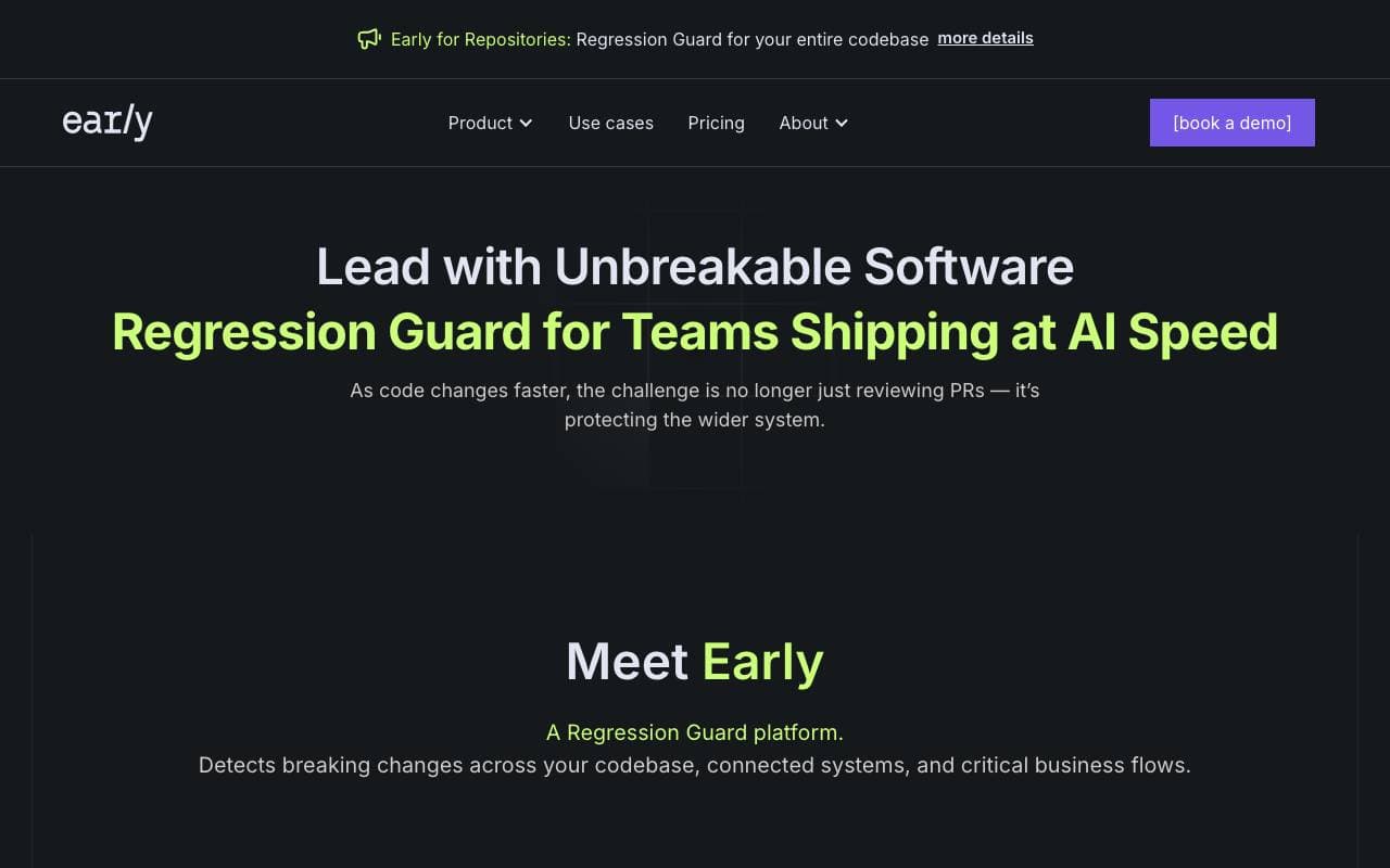 EarlyAI interface preview