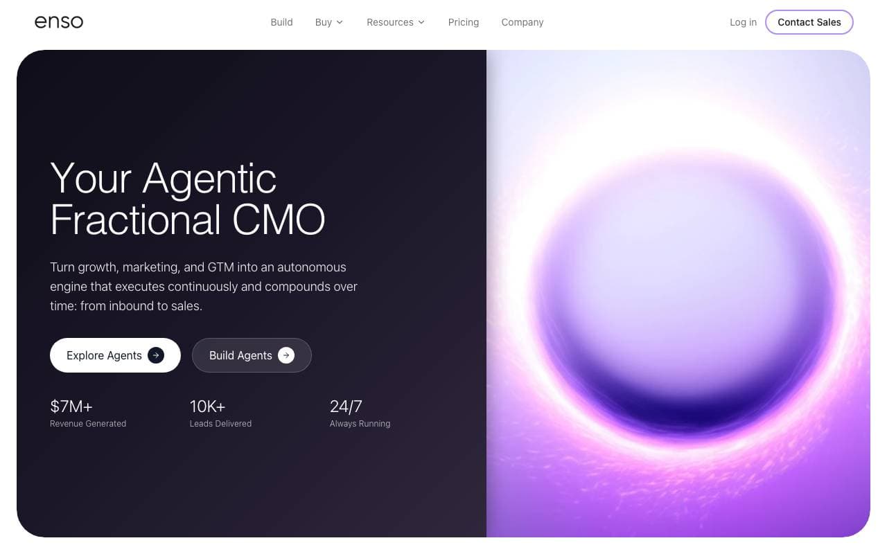 Enso interface preview