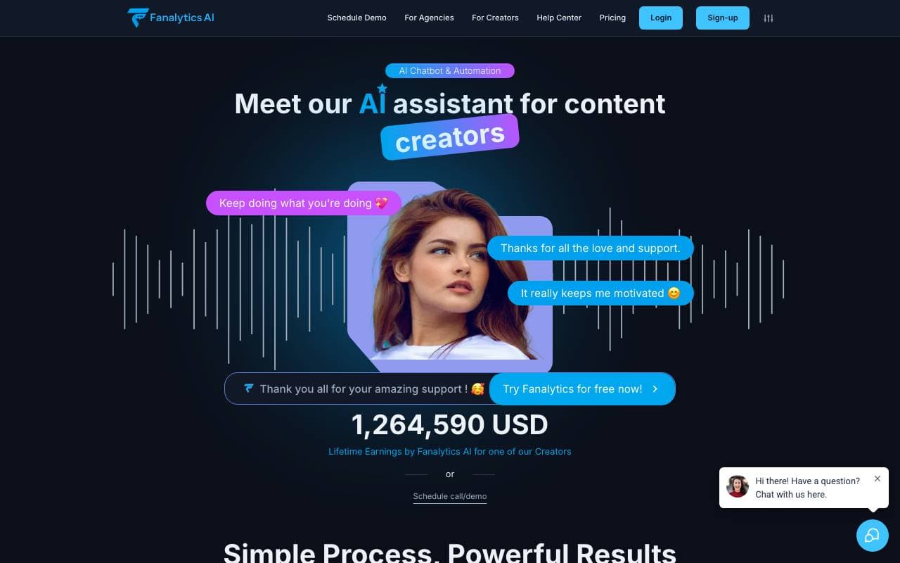 Fanalytics interface preview