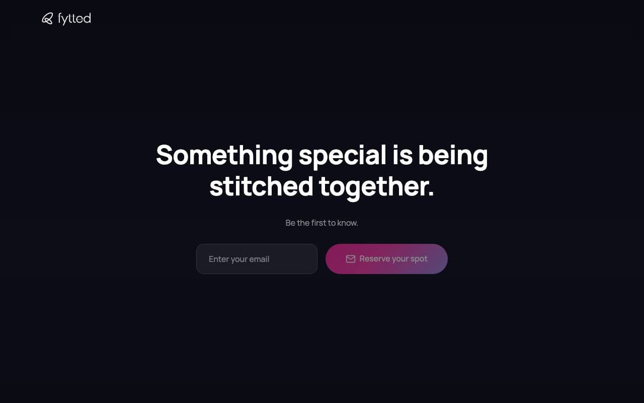 Fytted interface preview