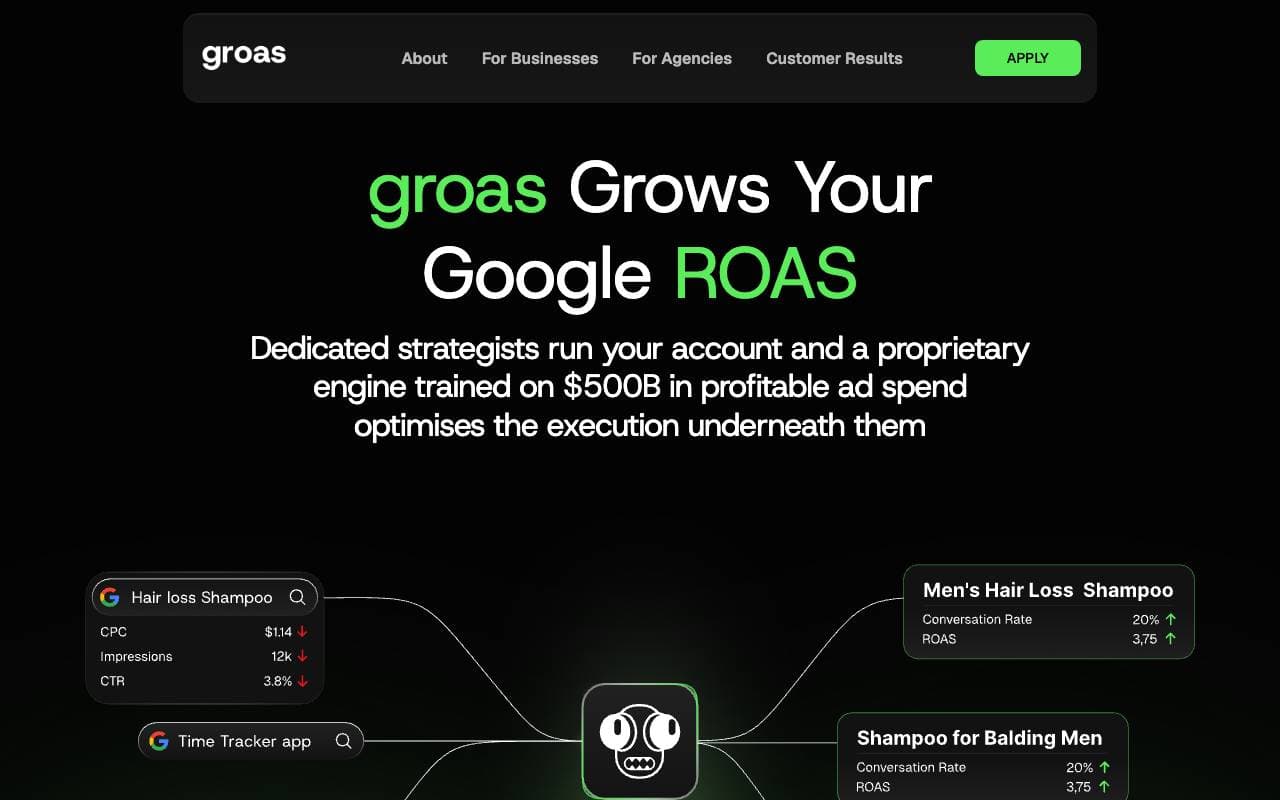 groas interface preview