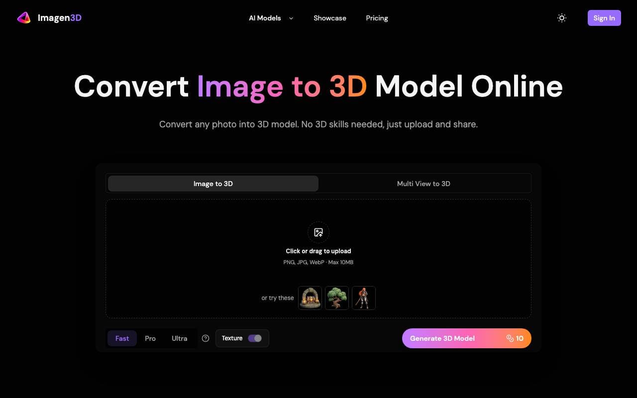 imagen3d interface preview