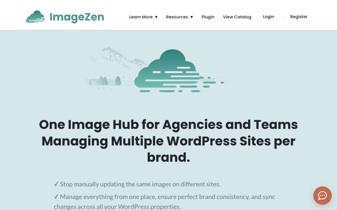 Imagezen interface preview