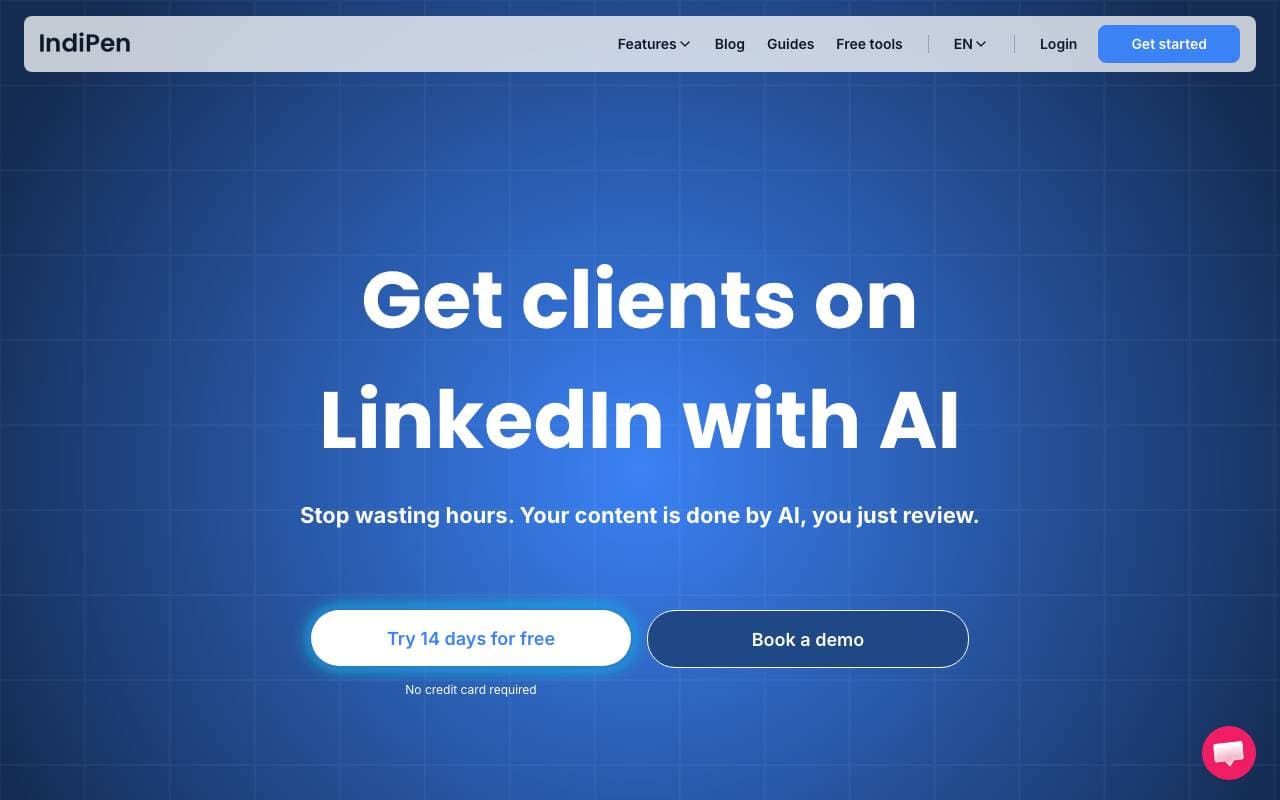 Indipen interface preview