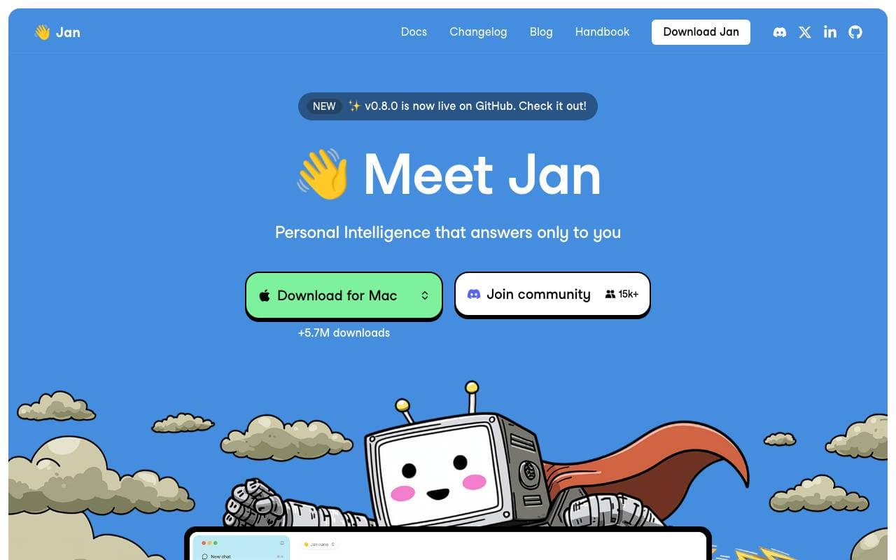 Jan interface preview