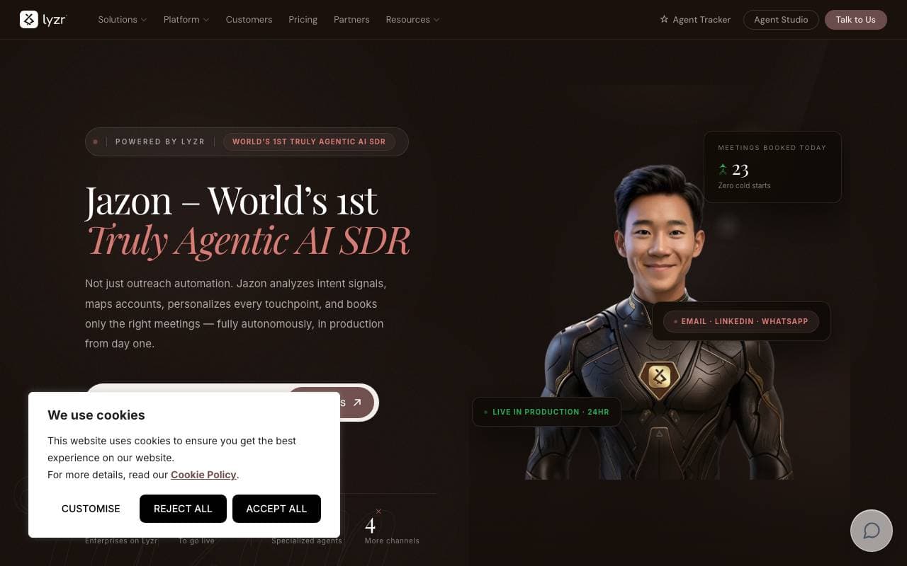 Jazon interface preview