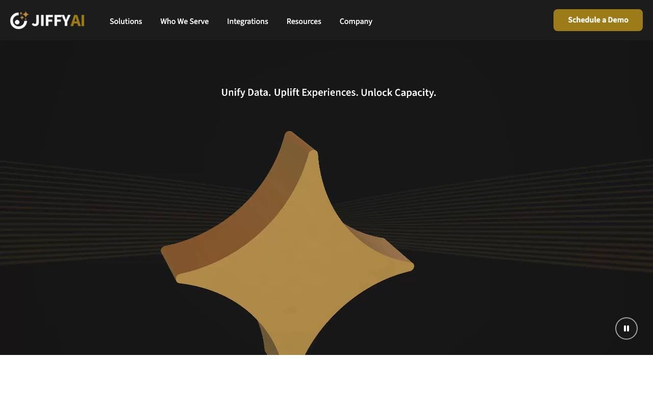 JIFFYAI interface preview