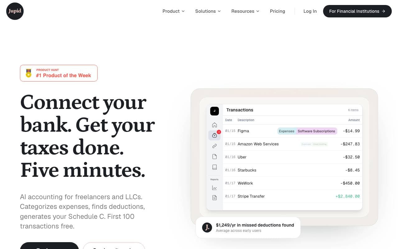 Jupid interface preview