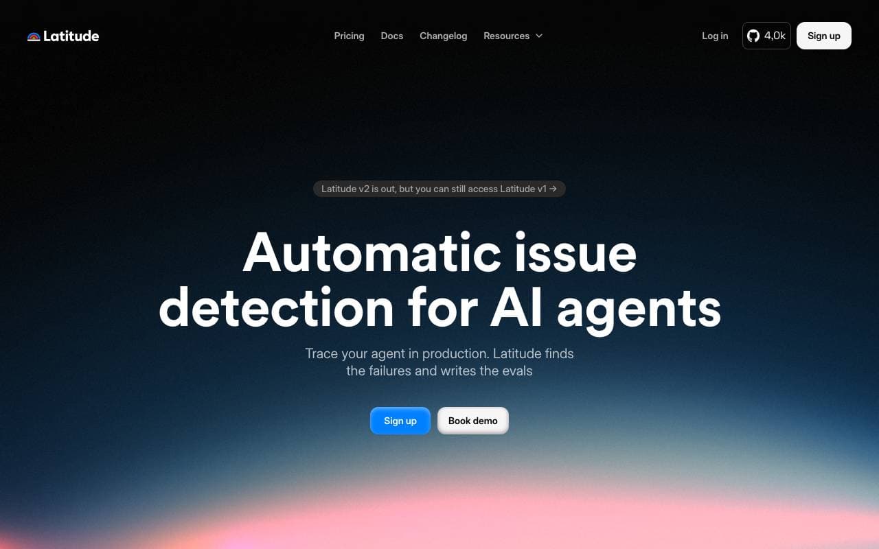 Latitude interface preview
