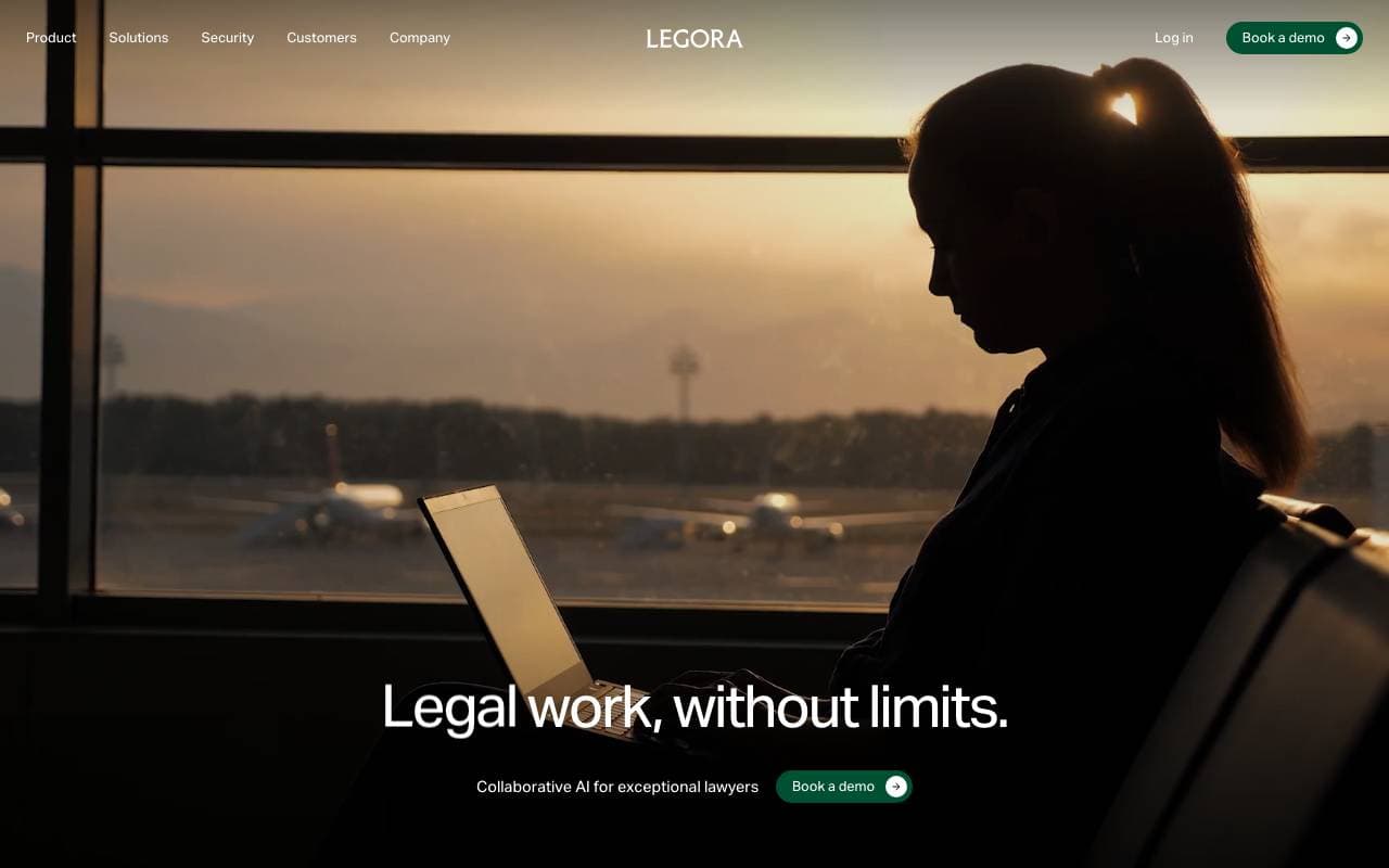 Legora interface preview