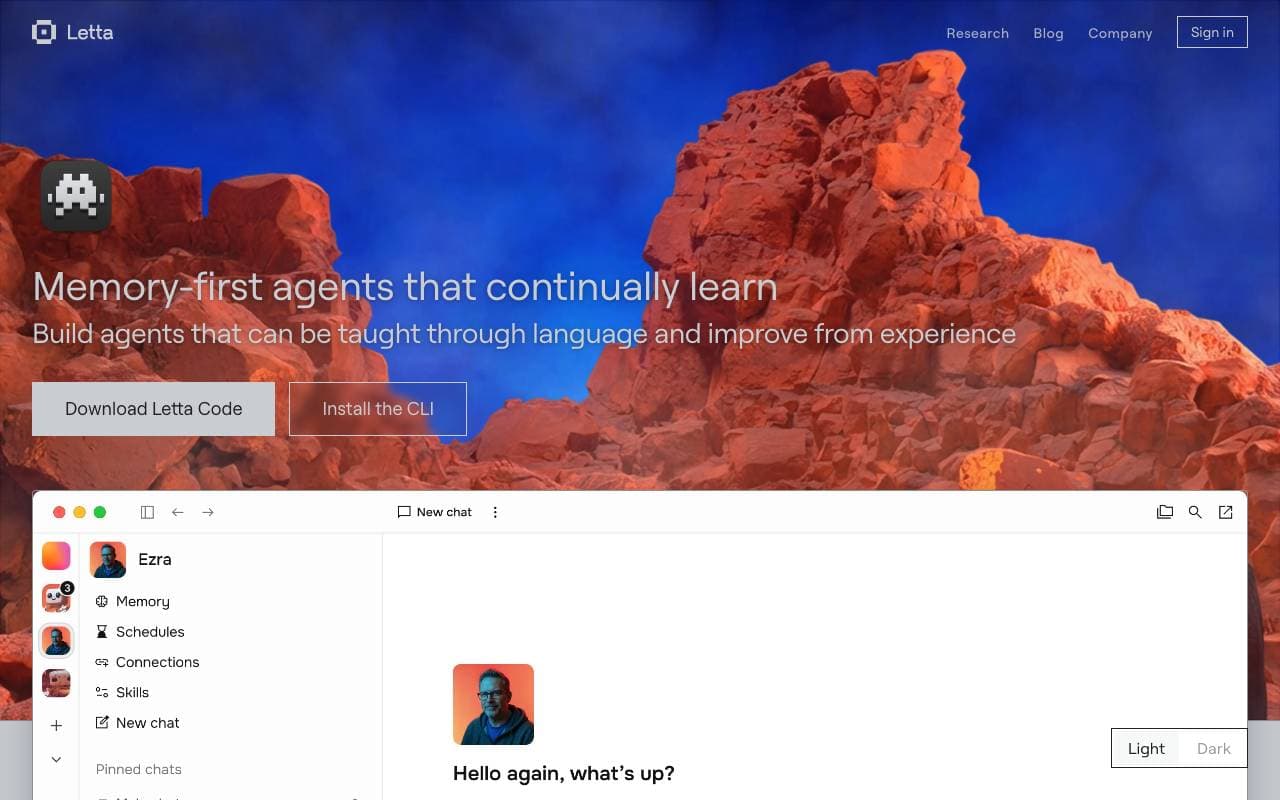 Agent screenshot