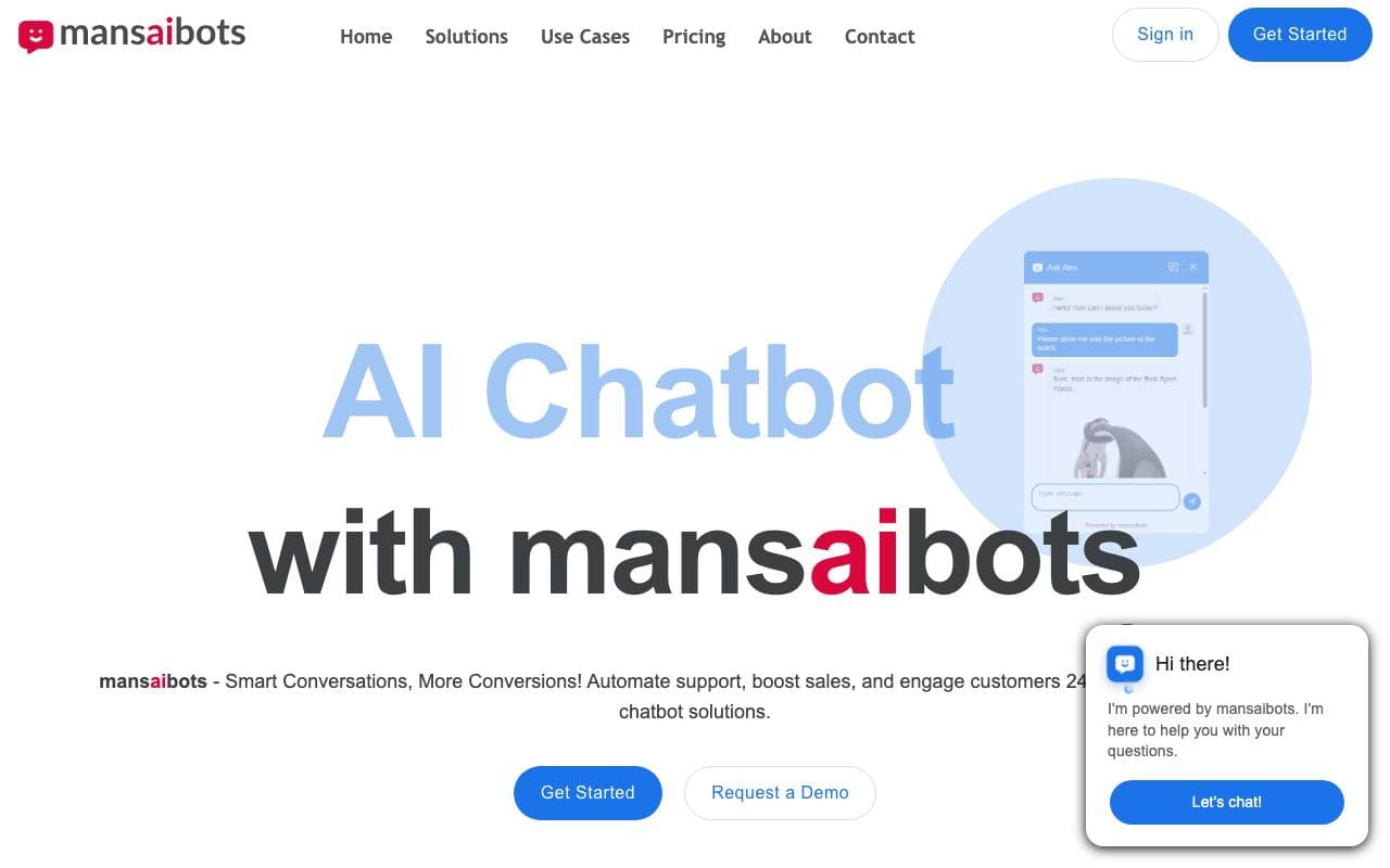 mansaibots interface preview