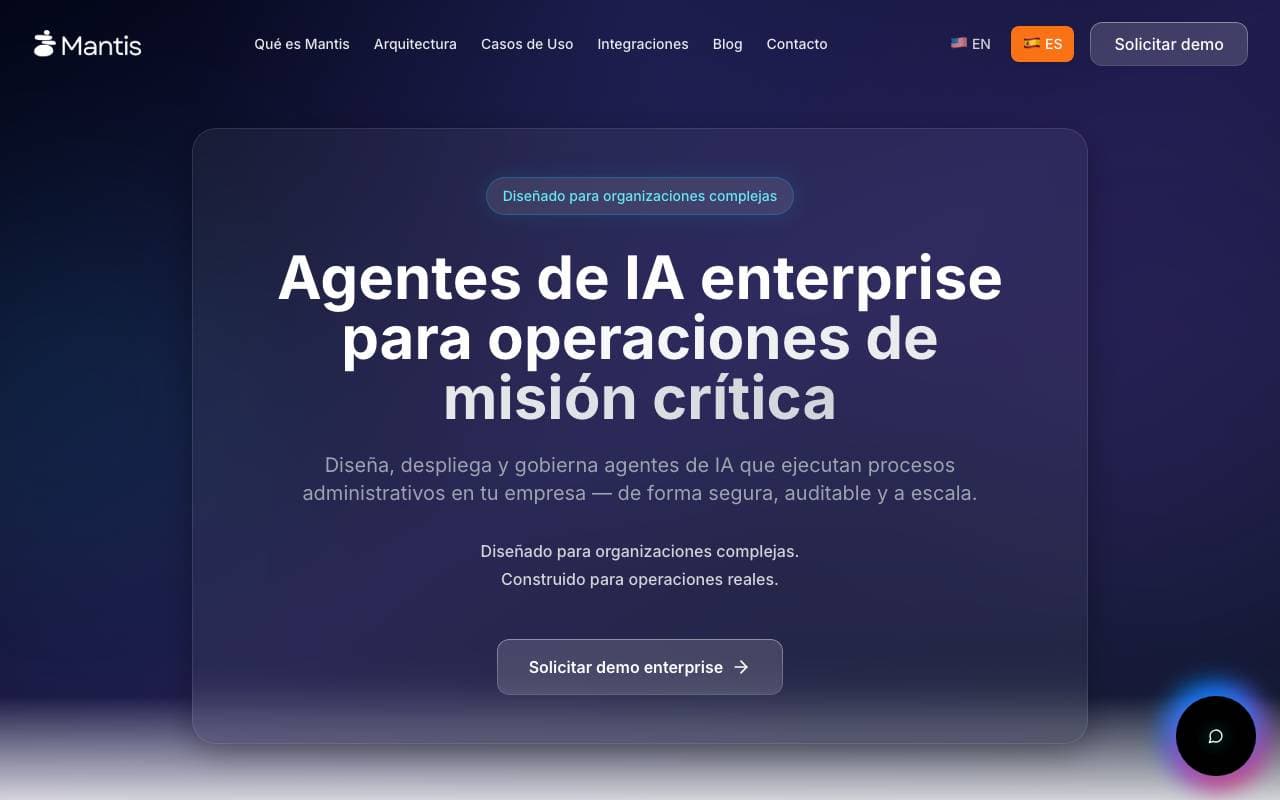 Agent screenshot