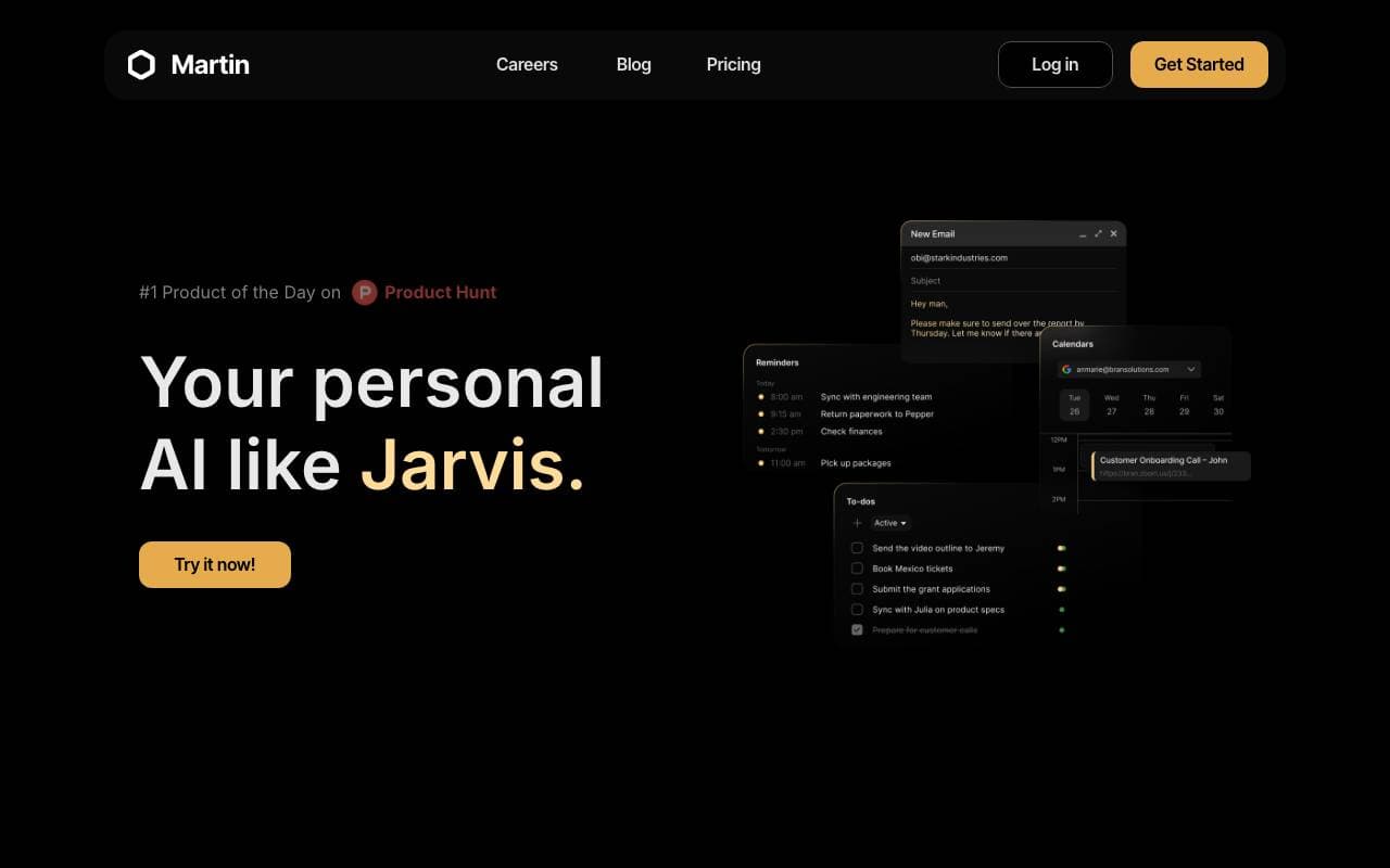 Martin interface preview