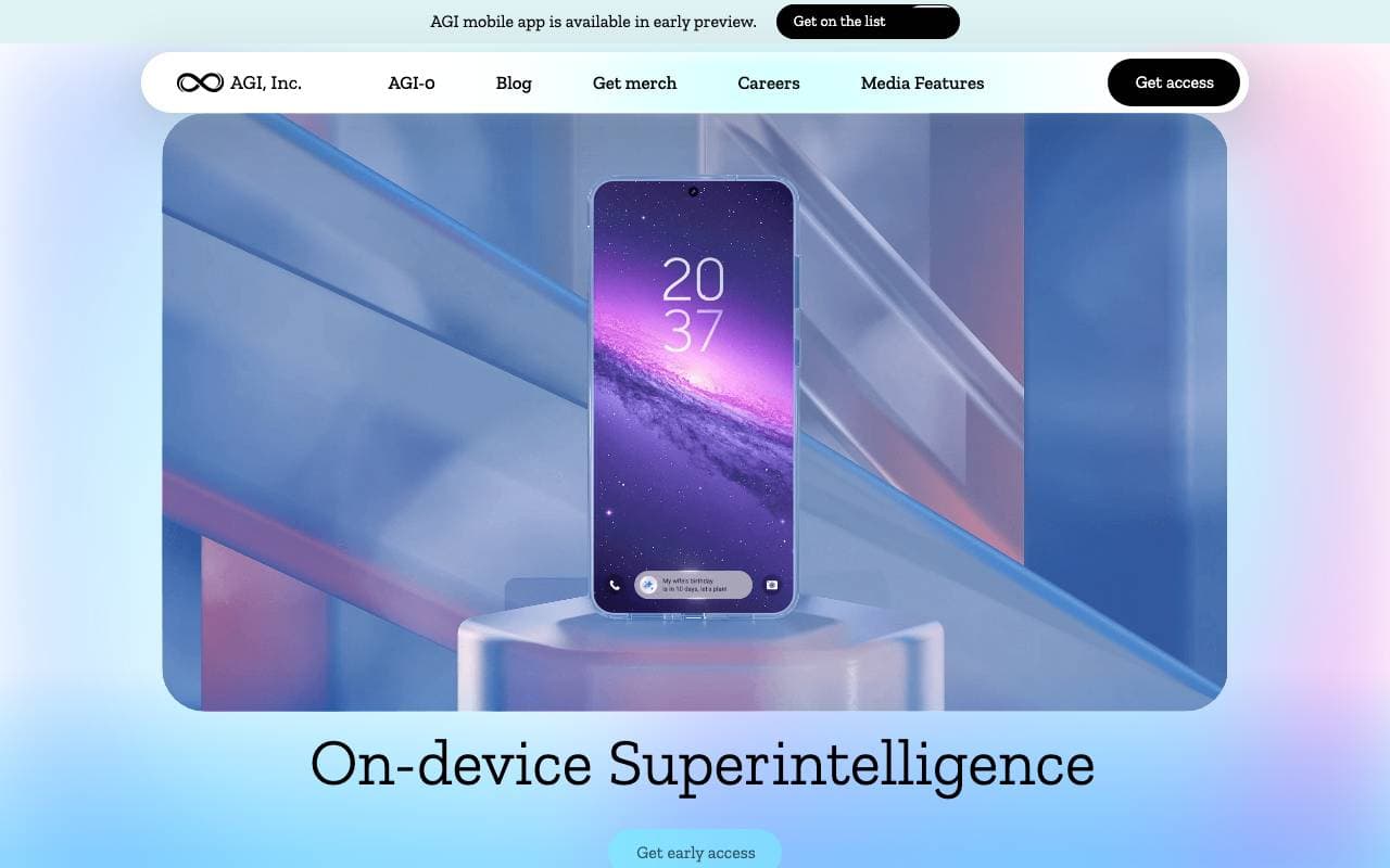 MultiOn interface preview