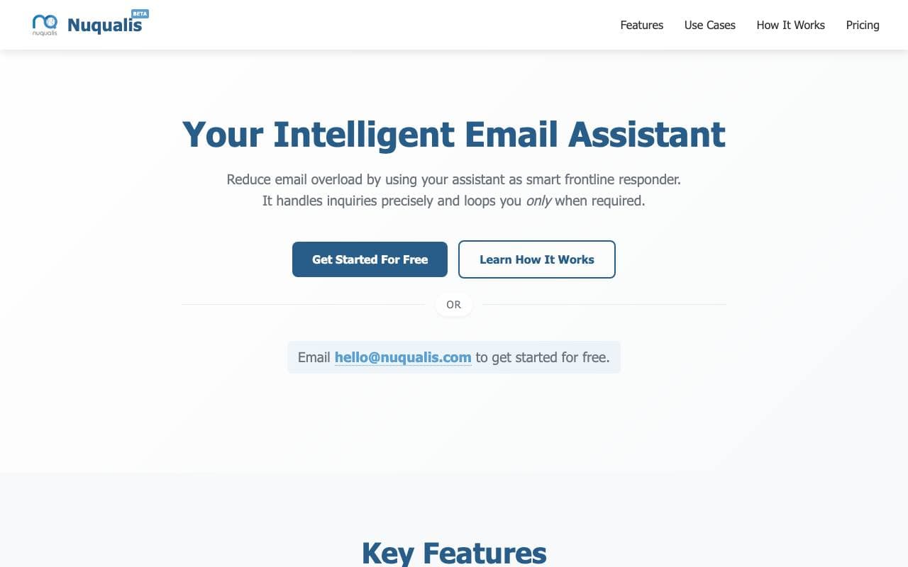 Nuqualis interface preview