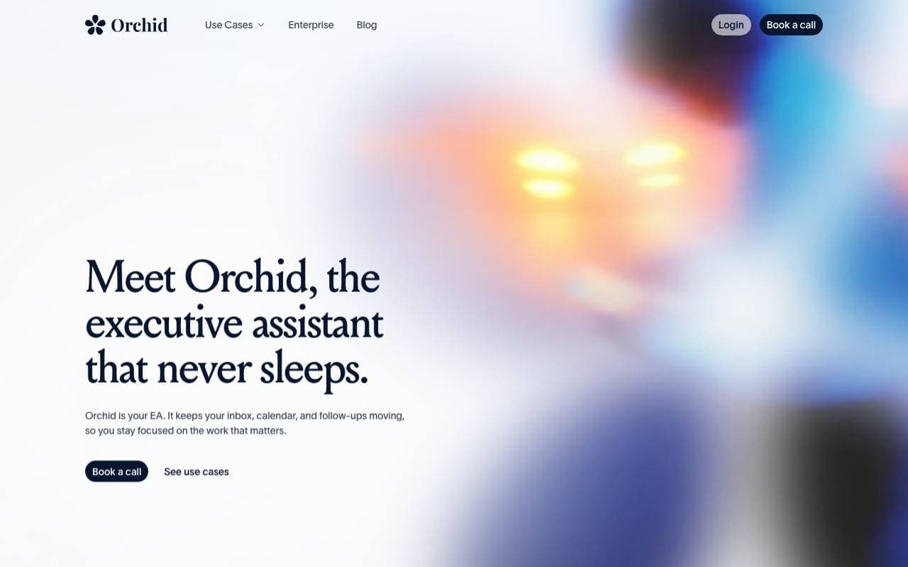 Orchid interface preview