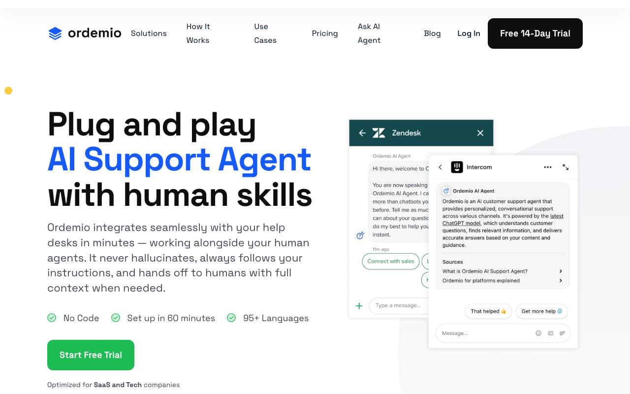 Ordemio interface preview