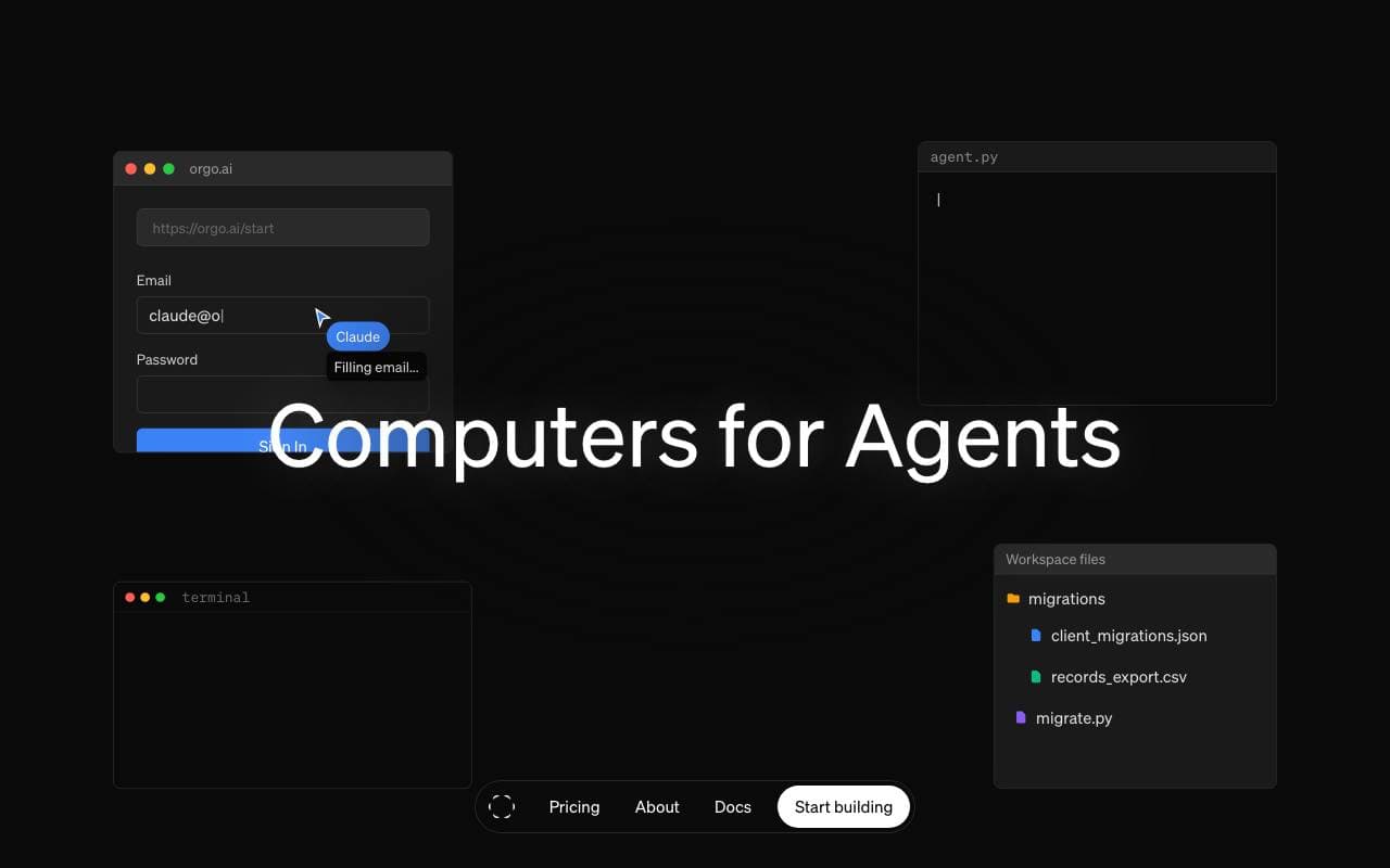 Agent screenshot