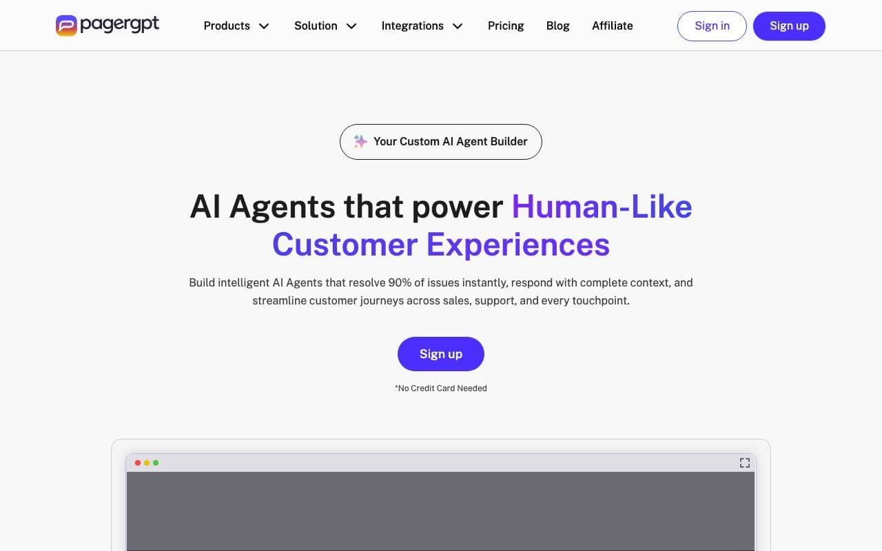 PagerGPT interface preview