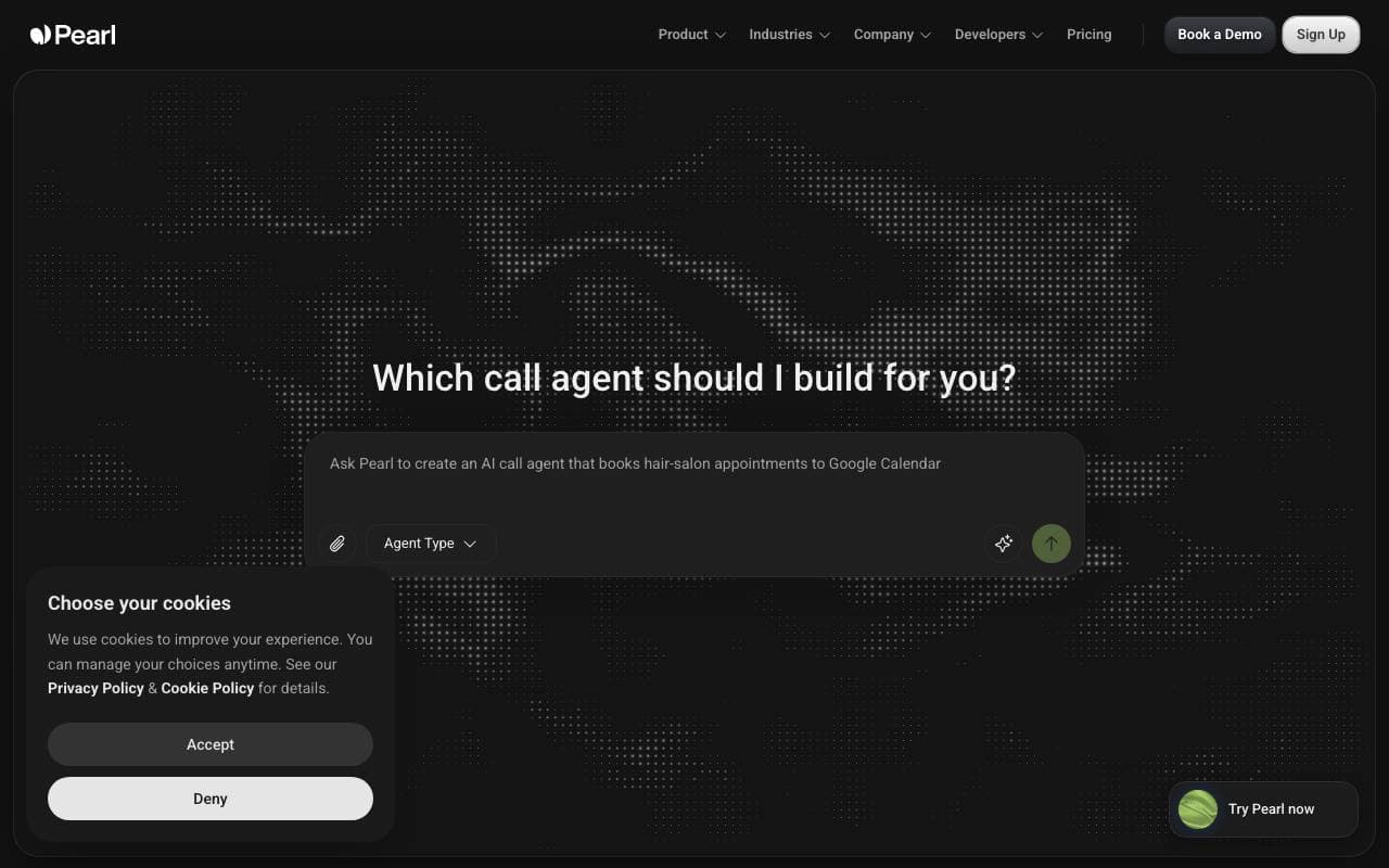 Pearl interface preview