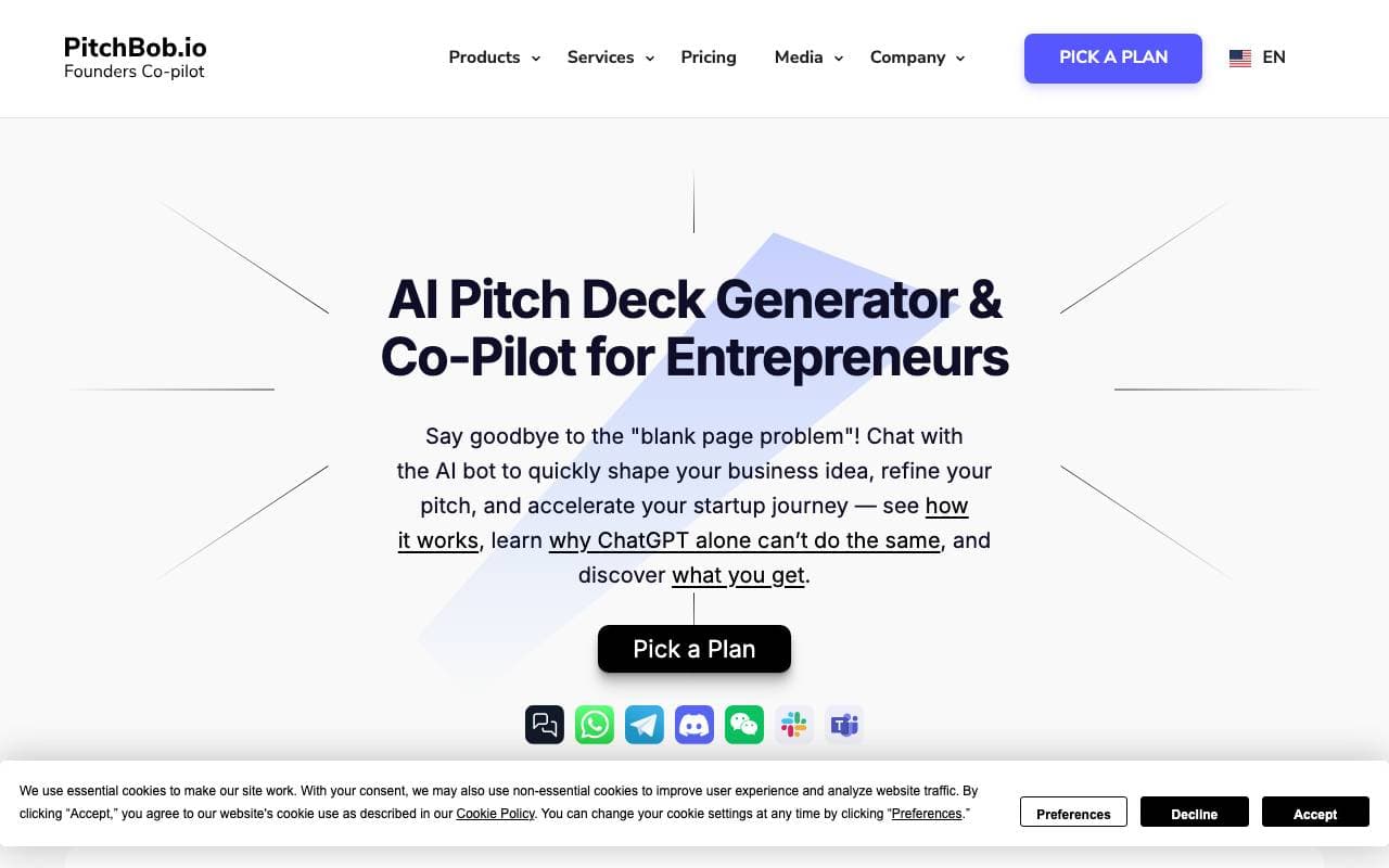 PitchBob interface preview