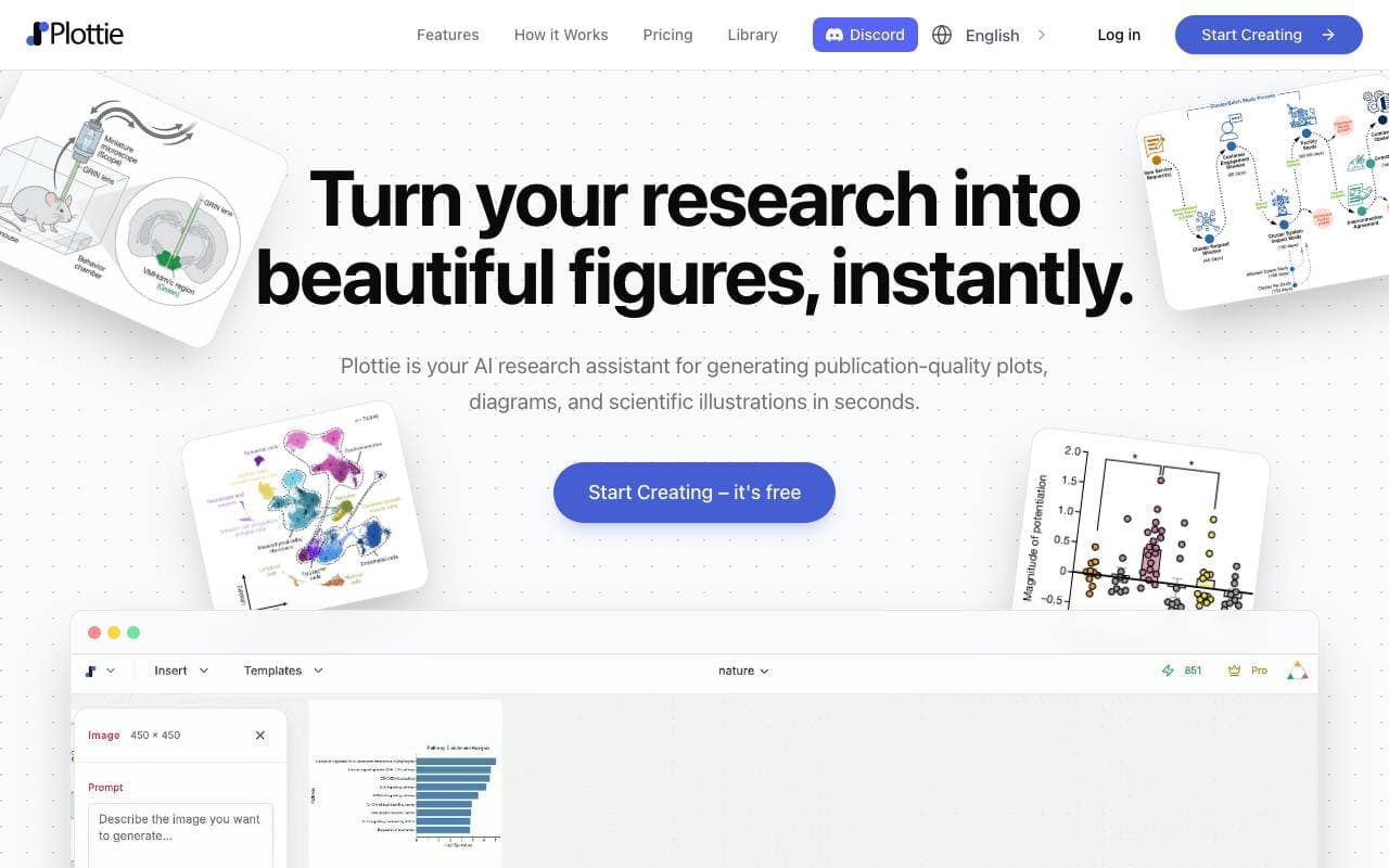 Plottie interface preview