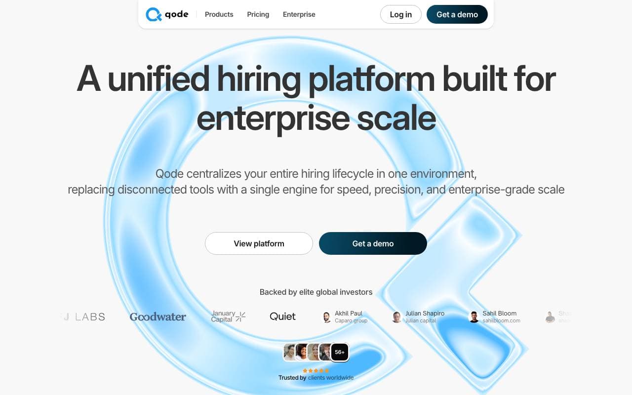 qode interface preview