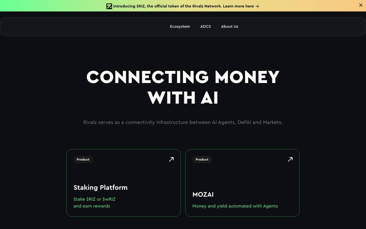 Rivalz interface preview