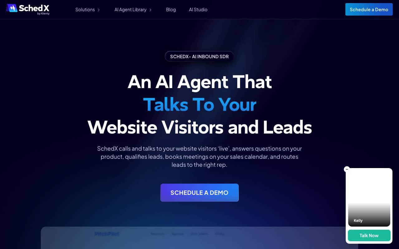 schedx interface preview
