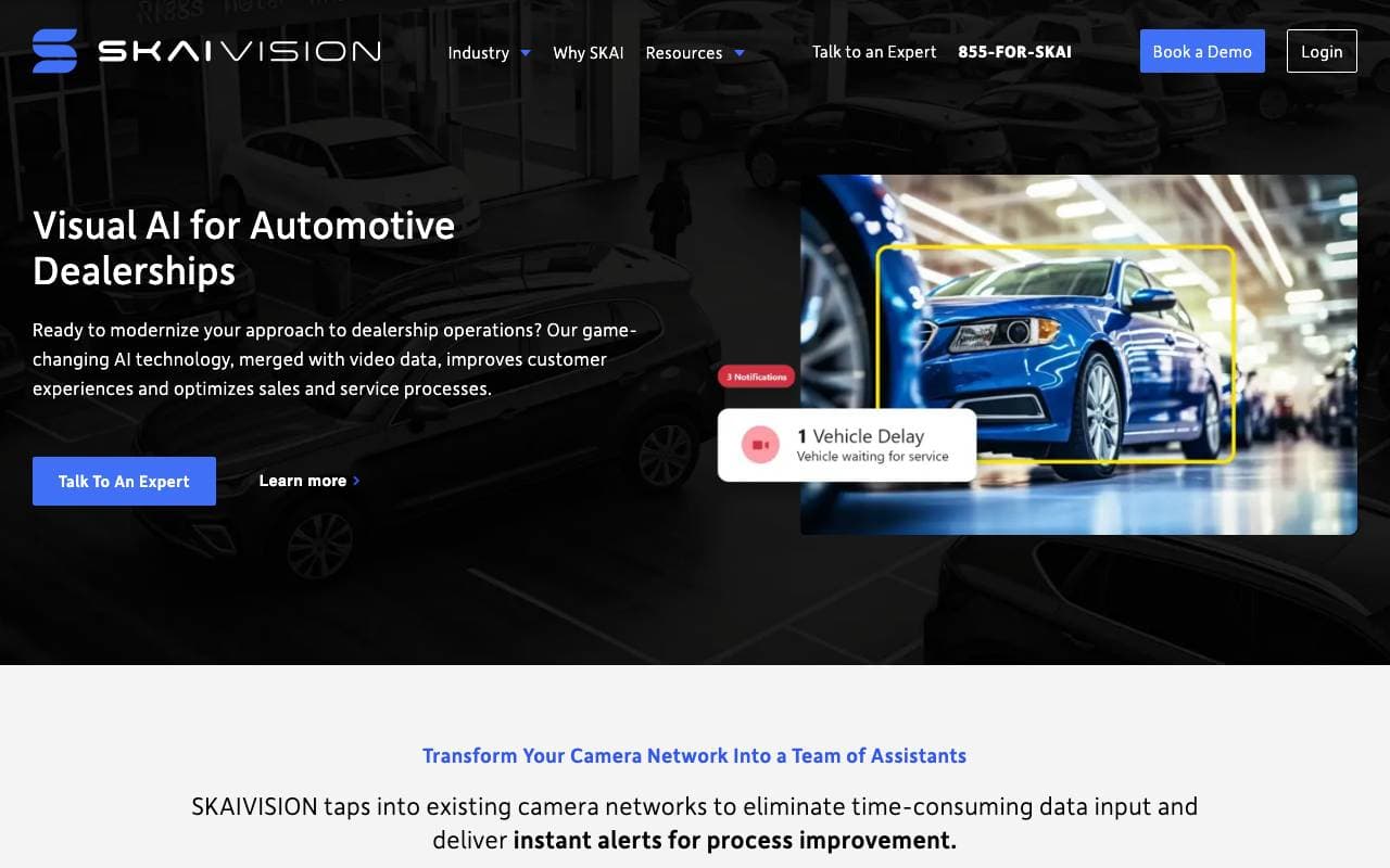 Skaivision interface preview