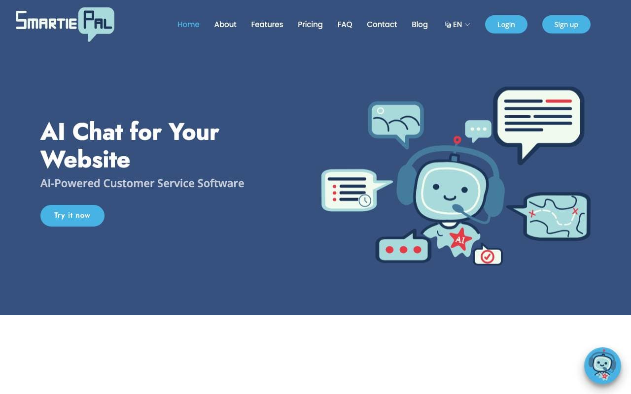 Smartiepal interface preview